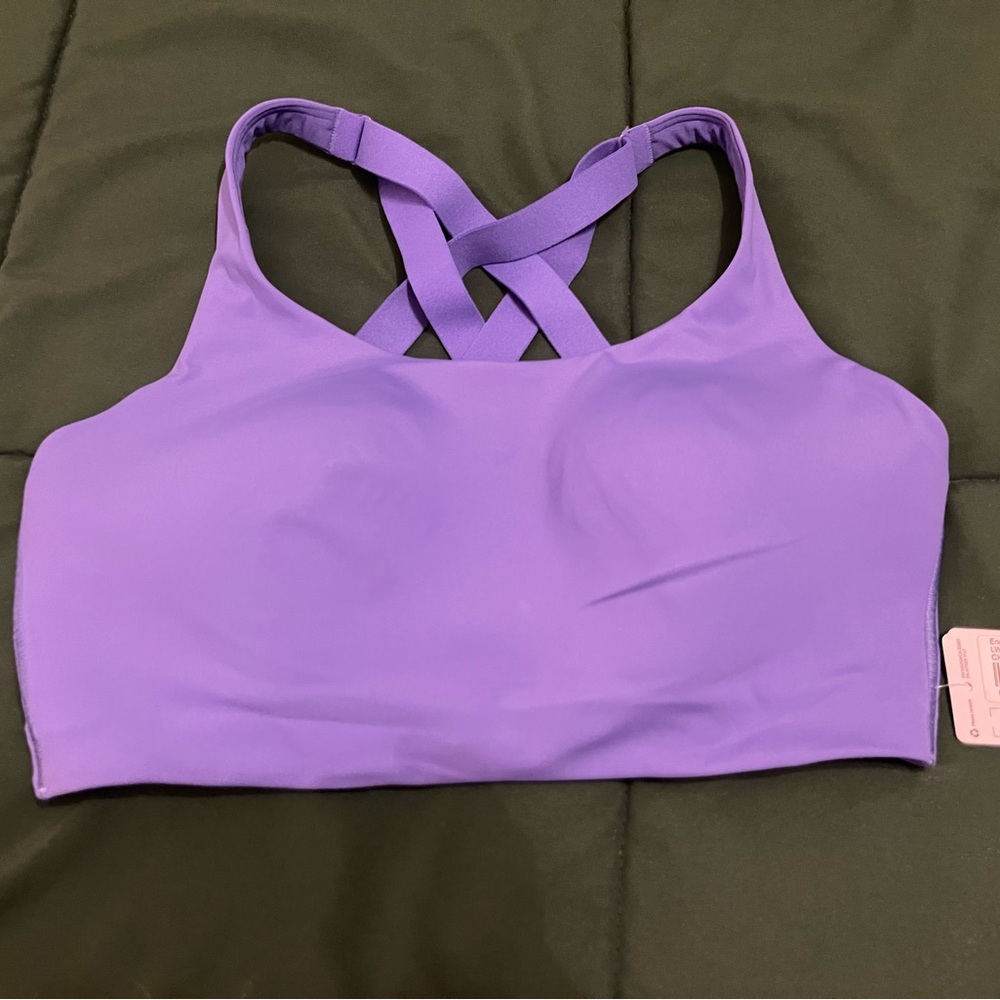 NWT- Lululemon Athletica Purple Energy Bra